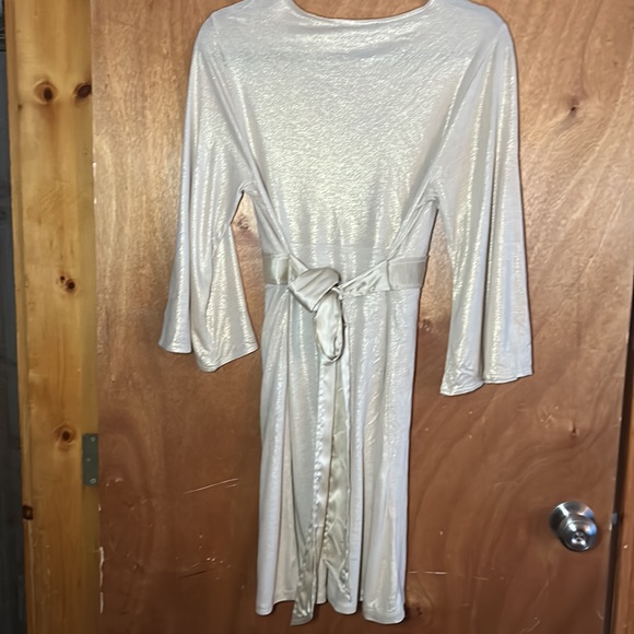 Express Gold Party Dress - Picture 4 of 6